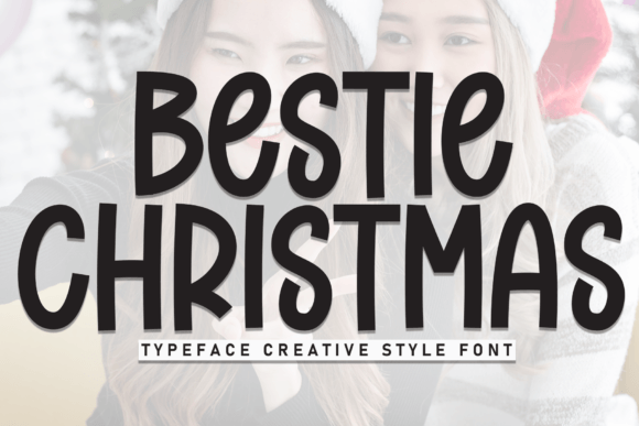 Bestie Christmas: A Handmade Font That Elevates Holiday Branding