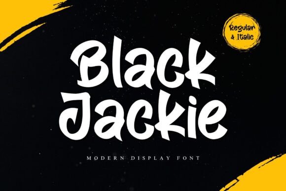 Black Jackie: A Bold Typeface for Modern Editorial Design