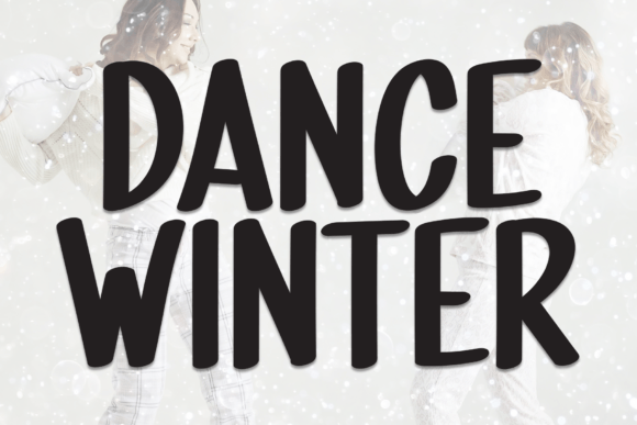 Dance Winter: A Handwritten Display Font for Modern Web Design Projects