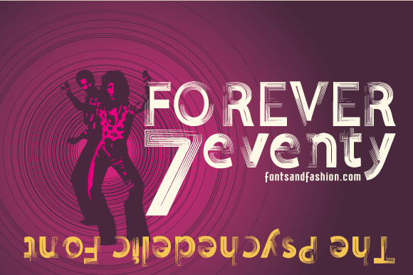 Forever 7eventy: A 70s-Inspired Display Font for Modern Branding Projects