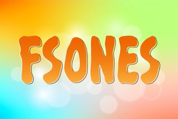 Fsones: A Stylish Display Font for Small Business Branding