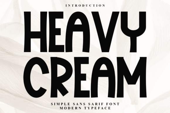 Heavy Cream Font: Bold Typography for Scroll-Stopping Marketing Visuals