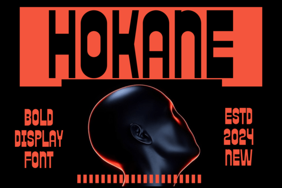 Hokane: A Modern Display Font for Thoughtful Editorial Design