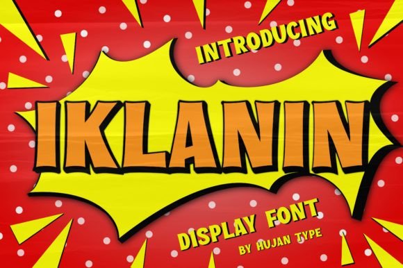 Iklanin: A Display Font That Elevates Campaign Visuals with Vintage Charm