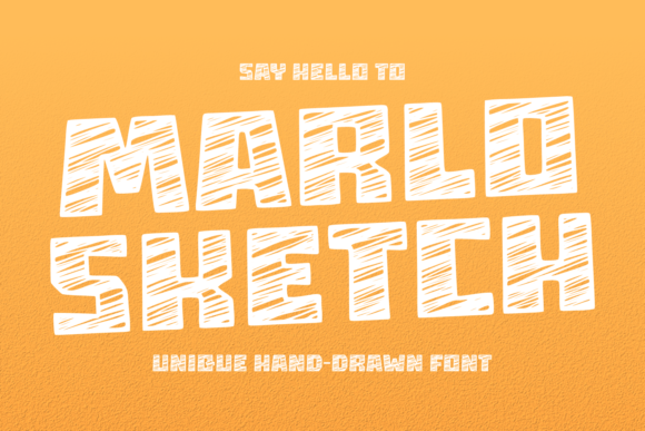 Marlo Sketch: A Playful Display Font That Elevates Your Brand