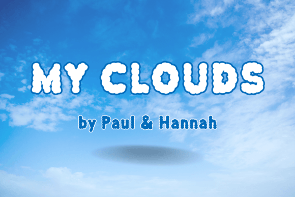 My Clouds: A Soft, Imaginative Font for Creative Branding