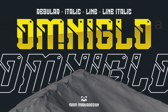 Omniglo: The Display Font That Elevates Campaign Visuals with Futuristic Flair
