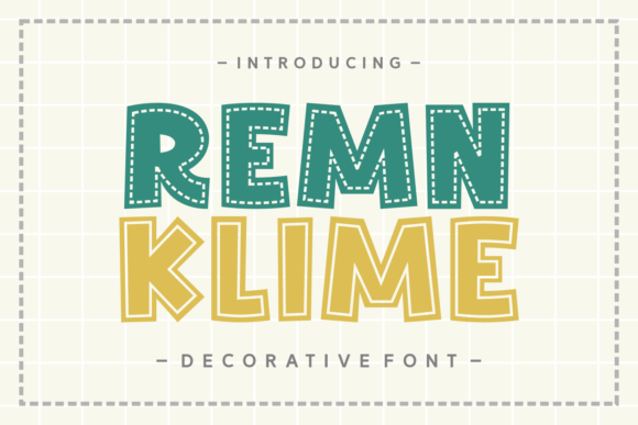 Remn Klime: A Bold Display Font That Elevates Your Business Branding