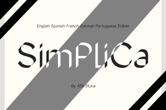 Simplica: A Modern Display Font for Impactful Digital Campaigns