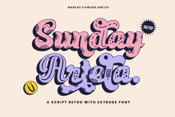 Sunday Artela: A Playful Script Font for Modern Web Design