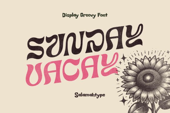 Sunday Vacay: A Lively Display Font for Modern Web Design