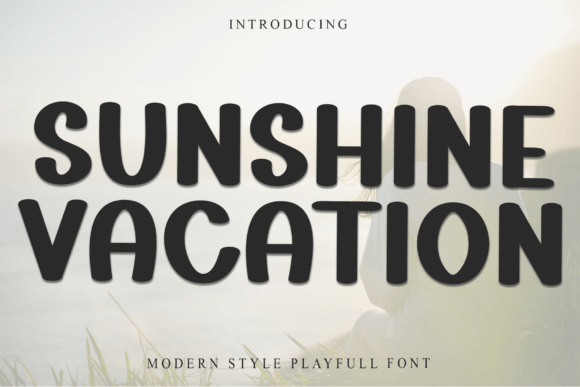 Sunshine Vacation: The Display Font That Brightens Campaign Visuals