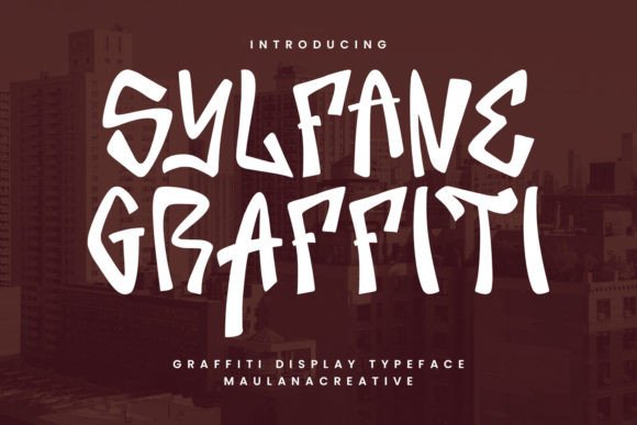 Sylfane Graffiti: A Bold Typeface for Dynamic Editorial Design