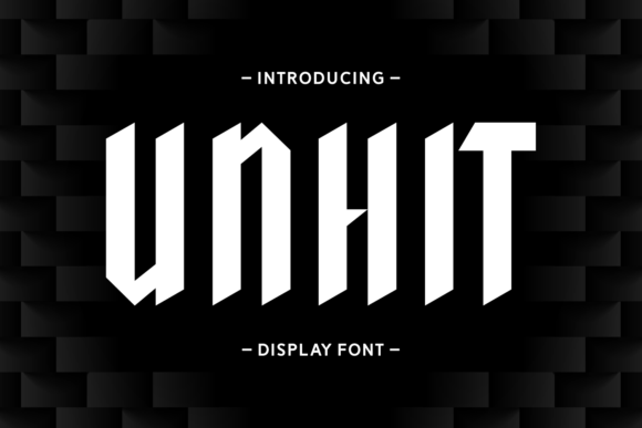 Unhit: A Bold Display Font That Elevates Modern Web Design